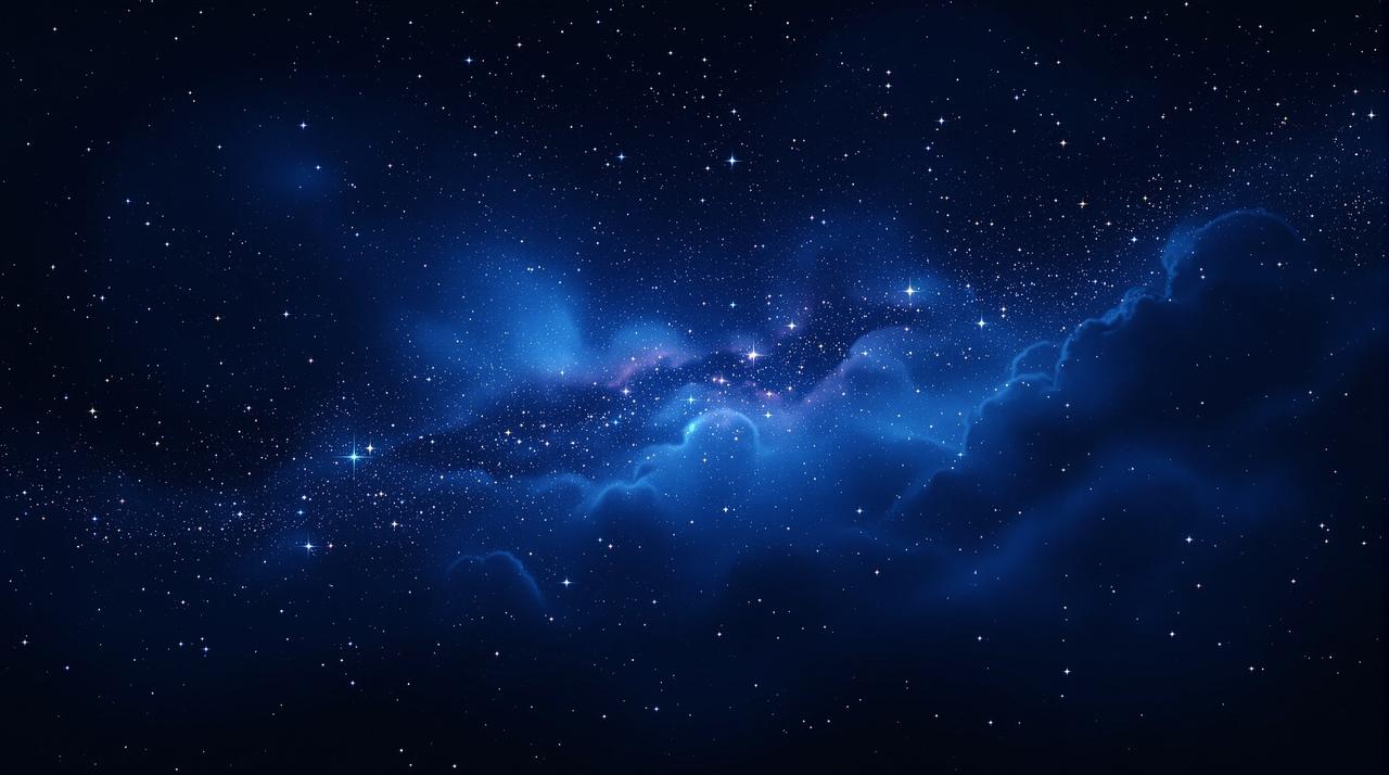 咻咻漫画星空背景